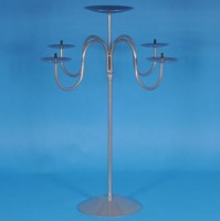 Four pillar candle flower stand