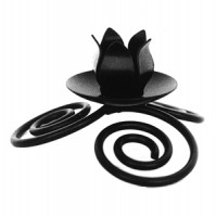 Spiral Tulip Dinner Candleholder