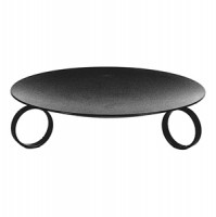 6" (152mm) diameter Saucer on ring feet