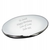 Oval Compact Mirror