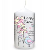 Daffodil Chick Easter Candle