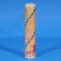 Christmas Morning Advent Pillar Candle