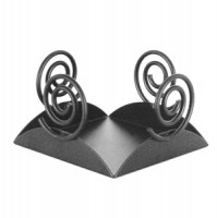 4.25" (108mm) square spiral candleholder