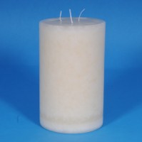 150mm x 250mm Rustic Multiwick Candle Pale Ivory