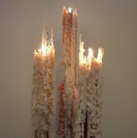 Drippy Column Candle