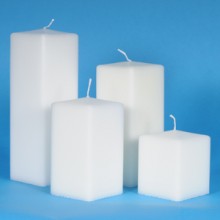 80mm (3.25") Square Candles