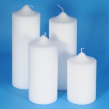 100mm diameter Church Pillar Candles