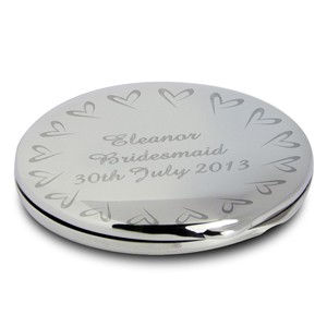 Hearts Compact Mirror