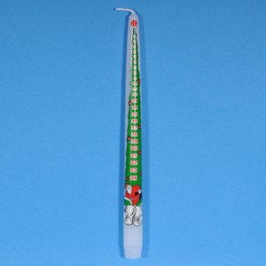 Santa Advent Candle