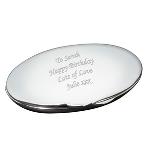 Oval Compact Mirror