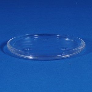 Round Glass Plate Candleholder