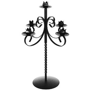 Five Light Twisted Candelabrum