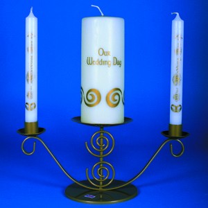 Spiral Unity Candleholder