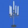 Five Light Twisted Candelabrum