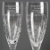 Personalised Crystal Champagne Pair of Flutes with Gift Box