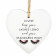 Personalised Eyelash Wooden Heart Decoration Personalised Eyelash Wooden Heart Decoration