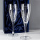 Personalised Crystal Champagne Pair of Flutes with Gift Box Personalised Crystal Champagne Pair of Flutes with Gift Box